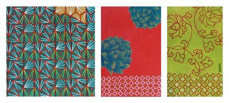 "Jardin ludik", acrylique sur papier, 14x32 cm, mars 2019