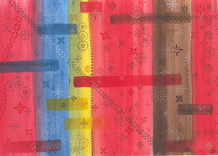"Moment 1", aquarelle, 13x18 cm, mai 2009